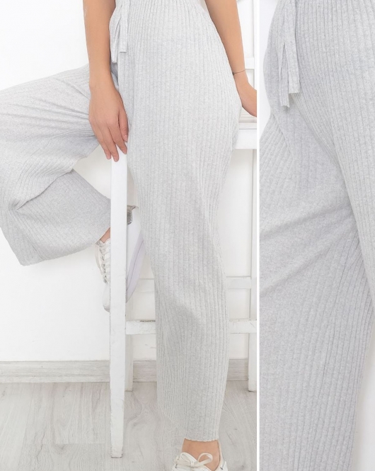 Fitilli Pijama Altı Açıkgri - 8337.1567.