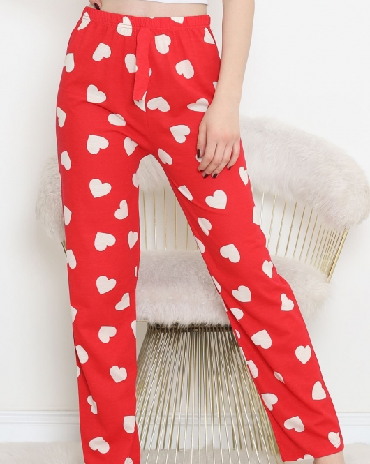 Rotasyon Pijama Altı Kırmızıbeyaz - 256.1287.