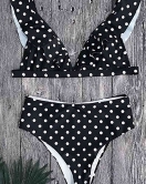 Puantiyeli Bikini Takım Siyah - 10060.1834.