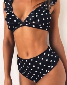 Puantiyeli Bikini Takım Siyah - 10060.1834.