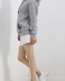 Kanguru Cep Oversize Sweat Gri - 3080.275.