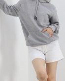 Kanguru Cep Oversize Sweat Gri - 3080.275.