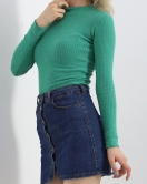 Balıkçı Yaka İnterlok Body Benetton - 15862.1567.