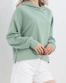 2 İplik Kapşonlu Sweat Mint - 1728.1095.