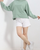 2 İplik Kapşonlu Sweat Mint - 1728.1095.