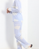 Alt Üst Aynı Rotasyon Pijama Takımı Buzmavi - 788.1287.