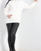 3 İplik Kanguru Cepli Sweat Ekru - 20934.1554.