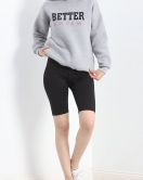 3 İplik Baskılı Sweat Gri - 20935.1554.