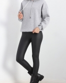 3 İplik Kapşonlu Basic Sweat Gri - 20074.1878.