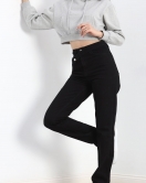 Şardonlu Oversize Crop Sweat Gri1 - 21391.200.
