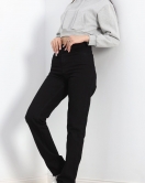 Şardonlu Oversize Crop Sweat Gri1 - 21391.200.
