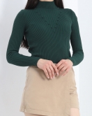 Ponponlu Triko Body Zümrüt - 20110.1547.