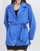 Saten Ceket Saks - 12294.148.