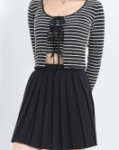 Atletli Crop Ceket Takım Siyah - 12757.148.