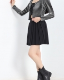 Atletli Crop Ceket Takım Siyah - 12757.148.
