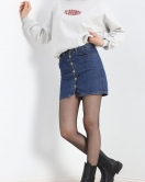 Ön Arka Baskılı Oversize Sweat Gri - 21503.200.