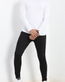 Uzun Kollu V Yaka Erkek Sweatshirt Beyaz - 19647.200.