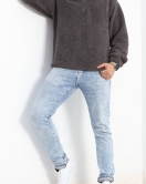 Fermuar Yaka Erkek Peluş Sweat Füme - 19324.1885.