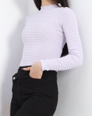 Kaşkorse Yarım Balıkçı Fitilli Basic Body Lila - 19342.1567.