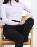 Kaşkorse Yarım Balıkçı Fitilli Basic Body Lila - 19342.1567.