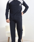 Erkek Pijama Takımı Lacivert - 20215.1838.