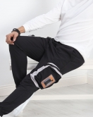 Paraşüt Kumaş Jogger Alt Siyah1 - 19372.1874.