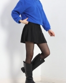 Fermuarlı Stoperli Polar Sweat Saks - 20377.1872.