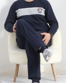 Erkek Pijama Takımı Lacivert - 20828.1838.