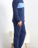 Erkek Pijama Takımı Lacivert - 20834.1838.