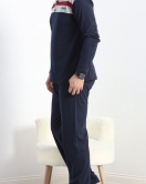Erkek Pijama Takımı Lacivert - 20836.1838.