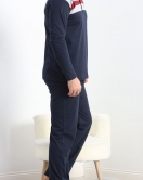 Erkek Pijama Takımı Lacivert - 20836.1838.