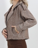 Crop Kaşe Kaban Kahve - 30053.701.
