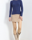 Raporlu Bisiklet Yaka Body Lacivert - 50042.1567.