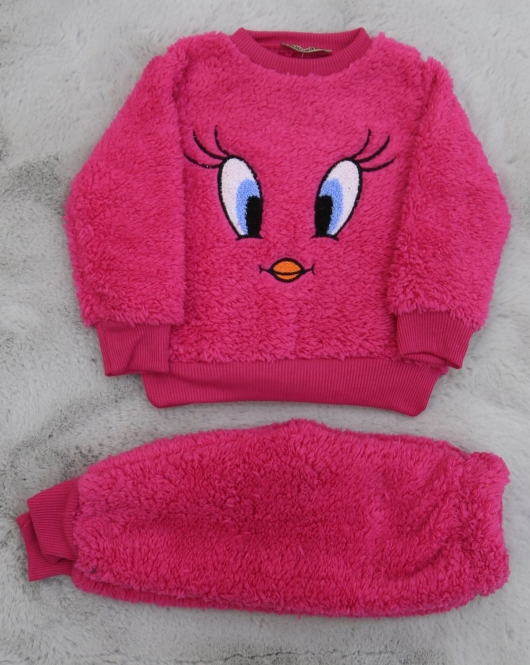 1-9 Aylık Peluş Bebek Takım Fuşya - 30065.904.