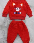1-9 Aylık Peluş Bebek Takım Kırmızı - 30064.904.