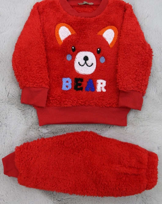 1-9 Aylık Peluş Bebek Takım Kırmızı - 30064.904.