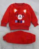 1-9 Aylık Peluş Bebek Takım Kırmızı - 30064.904.