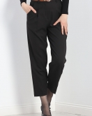 Kemerli Double Pantolon Siyah - 40090.1909.