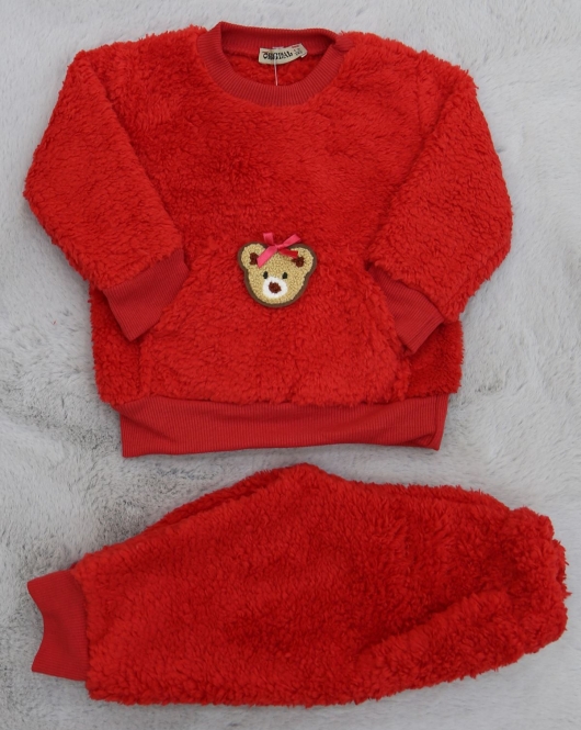 1-9 Aylık Peluş Bebek Takım Kırmızı - 30163.904.