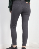 Kemerli Dar Paça Kot Pantolon Füme - 19600.1778.