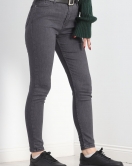 Kemerli Dar Paça Kot Pantolon Füme - 19600.1778.