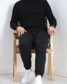 Yarım Balıkçı Erkek Triko Body Siyah - 20374.1874.