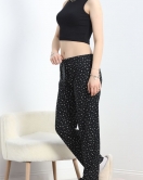 Desenli Süet Pijama Altı Yıldızlısiyah - 103.1287.