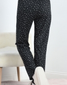 Desenli Süet Pijama Altı Yıldızlısiyah - 103.1287.