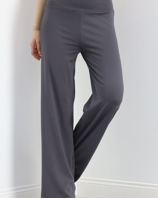Dalgıç Şardonlu Pantolon Füme - 30096.1837.