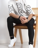 Unisex Oversize 2 İplik Tişört Beyaz - 30246.336.