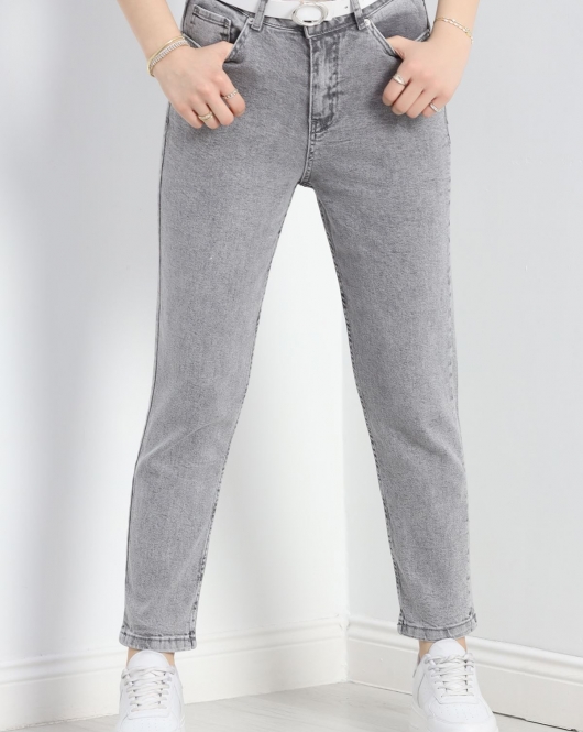 Mom Kot Pantolon Gri - 30271.1921.