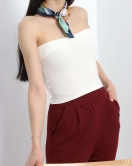 Straplez Bluz Ekru - 30289.251.