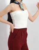 Straplez Bluz Ekru - 30289.251.