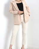 Blazer Ceket Bej - 18913.1247.